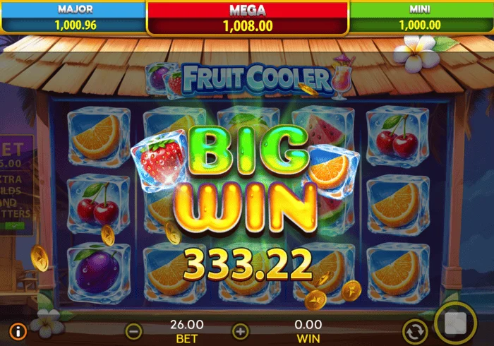 Fruit Cooler nagy nyeremény