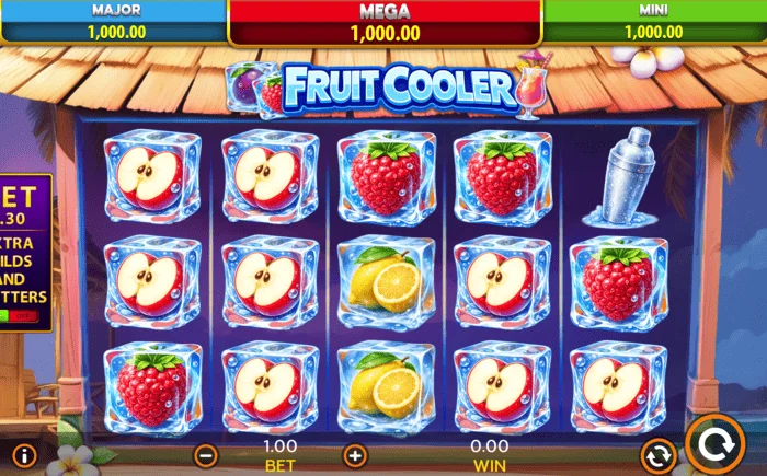 Fruit Cooler játék képernyő